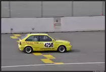 VW Polo beim 45. ADAC-Renn-Slalom an der Steintrib�ne in N�rnberg am 14. April 2013.