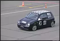 VW Lupo beim 45. ADAC-Renn-Slalom an der Steintrib�ne in N�rnberg am 14. April 2013.