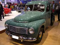 Frontansicht eines Volvo PV 445 Ringborg Pickup aus dem Jahr 1954. Techno Classica Essen am 14.04.2013.