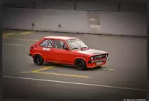 Audi 50 beim 45. ADAC-Renn-Slalom an der Steintrib�ne in N�rnberg am 14. April 2013.
