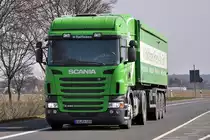 Scania G 440  Raiffeisen  bei Heimerzheim - 27.03.2013