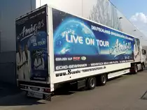 Fliegl-Auflieger, f�r Live on Tour der AMIGOS; 130418