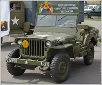 Auch dieser Ford Jeep Bj 1943, war am 20.04.2013 bei der Veranstaltung in Rodange zusehen.
