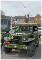 DODGE WC 56 T 214 BJ 1942, war bei einer Veranstaltung in Rodange am 20.04.2013 zusehen.
