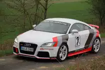 Audi TT RS bei der Streckenbesichtigung der Rally Sonnefeld (AMC Hohe A�litz) am 20.04.2013. (Bernd Fruck/ Diana Luther/ 7)