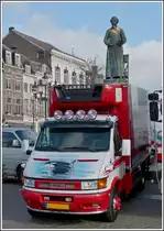 Iveco Kleinlaster mit K�hlkastenaufbau aufgenommen am 19.04.2012.