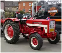 IHC- Mc Cormick Typ 453, 2535 ccm, 45 Ps, Bj 1972, hatte an der Rundfahrt in Rodange teilgenommmen. 20.04.2013
