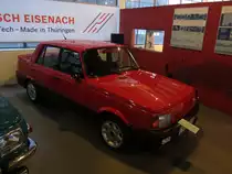 Irmscher Wartburg 1.3  New Line . Aufnahme: Automobilwelt Eisenach, am 25.01.2012