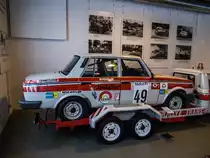 Wartburg 1.3 Rallye. Aufnahme: Automobilwelt Eisenach, am 25.01.2012