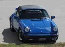 Porsche 911 (G-Modell) auf dem Parkplatz des Hungaroring am 08.09.2012.