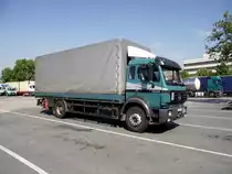Ein �lterer Mercedes Benz LKW am 02.09.11 in Ludwigshafen  