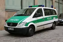 Funkstreifenwagen Mercedes-Benz Vito (W639) der Polizei Halle (Saale)

Aufnahmedatum: 09.04.2012