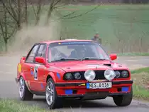 BMW 318 E30 WP1 der Rally Sonnefeld (AMC Hohe A�litz) am 20.04.2013. (Peter Schmitt/ Benedikt Steinert/ 26)