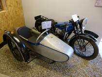 Ravat 250 Typ ER112, Baujahr 1930, 1-Zyl.-Motor mit 250ccm, Vmax.85Km/h, Motorradscheune Bantzenheim, April 2013