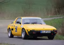 Fiat X 1/9 WP1 der Rally Sonnefeld (AMC Hohe A�litz) am 20.04.2013. (J�rg P�nisch/ Silvia P�nisch/ 58)