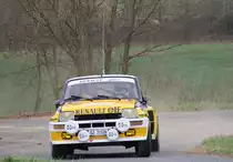 Renault 5 Turbo WP1 der Rally Sonnefeld (AMC Hohe A�litz) am 20.04.2013. (Gustavo Farias/ Rocio Pintos/ 101)