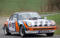 Porsche 911 SC WP1 der Rally Sonnefeld (AMC Hohe A�litz) am 20.04.2013. (Walter Lenz/ Markus Umbach/ 110)