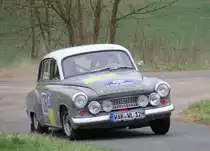 Wartburg 1000 WP1 der Rally Sonnefeld (AMC Hohe A�litz) am 20.04.2013. (H. Stracke/ M. B�ttger/ 106)