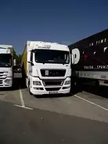 MAN TGX Sattelzug am 02.09.11 in Ludwigshafen 