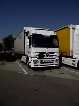 Mercedes Benz Actros Sattelzug am 02.09.11 in Ludwigshafen 