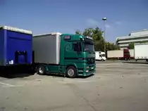 Mercedes Benz Actros des 1. Generation am 02.09.11 in Ludwigshafen 