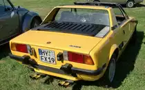 Heckansicht des Fiat X1/9  zu sehen beim L.O.B.T. Hoyerswerda fotografiert am 05.06.2010