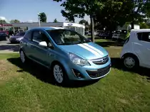 Ein Opel Corsa steht am 03.09.11 in Ludwigshafen 