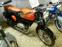 Ravat 125 Typ VRY, Baujahr 1958, 1-Zyl.-Motor mit 125ccm, Vmax.80Km/h, Motorradscheune Bantzenheim, April 2013