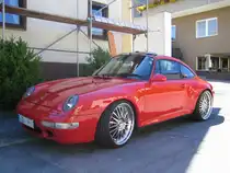 Porsche 911 Targa 993 in Coburg am 28.04.2013.