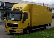 Ein MAN TGL am 18.09.11 in Ludwigshafen 