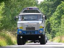 ein L60 geht oder besser fhrt, Heimfahrt nach dem 7. Internatinalen Ostblock Fahrzeugtreffen in Ptnitz am 06.07.2008 