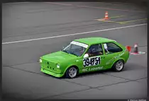 VW Polo beim 45. ADAC-Renn-Slalom an der Steintrib�ne in N�rnberg am 14. April 2013.