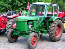 DEUTZ-D30 steht anlsslich einer Oldtimerausstellung am hchstgelegenen Parkplatz (764mtr..N) des Bezirkes RIED i.I.; 080622
