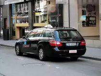 Mercedes Taxi in Oslo am 22.04.13.