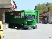 Scania R 420 Sattelschlepper in Herisau am 08.05.2013