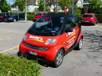 Rot-Schwarzer Werbesmart in Wil am 08.05.2013