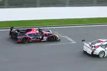 Mitzieher vom Morgan - Nissan von Oak Racing beim WEC 6h am 4.5.2013 in Spa Francorchamps