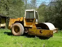 Dynapac Walzenzug, die 1934 gegr�ndete Baumaschinenfirma geh�rt seit 2007 zu Atlas Copco, April 2013