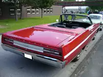 Heckansicht eines 1967´er Plymouth Fury III Convertible. Oldtimertreffen Kokerei Zollverein am 05.05.2013.