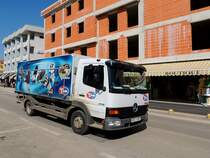 ATEGO-815 von ledo liefert Speiseeis nach Međugorje; 130424