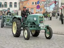 MAN hat nicht nur LKW's gebaut, gesehen beim Festumzug 400 Jahre Bergen 11.5.2013