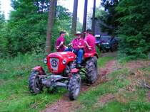  und los geht´s  mit dem BF22N,(22PS) aus dem Jahre 1964 bei der Oldtimerausfahrt  Turmwirt ; 080622 