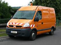 Renault Master 100 cDi der Gemeindeverwaltung Petersberg am 17.07.08 in 36100 Petersberg-Marbach