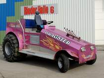 DRAGSTER, wartet auf seinen Einsatz bei der Monster-Truck-Show; 130323