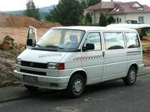 VW T 4 eines Vermessungsbros am 17.07.08 in 36100 Petersberg-Marbach