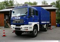 MAN TGM 18.280 Mehrzweckkraftwagen (MzKW)  Technisches Hilfswerk - Ortsverband Coburg . Die Aufnahme entstand am 25. Mai 2013.