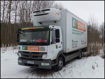 Mecedes Atego Khllaster in Sassnitz am 19.01.2013