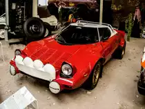 Dieser Lancia Stratos stand  in dem Musaum  Auto und Technik  in Sinsheim. Datum: 17.11.2012