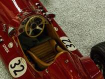 Innenraum eines Hildegas Indy Spezial aus dem Jahr 1960, Leistung: 300PS. Aufnahme: Auto und Technik Museum am 17.11.2012