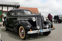 Buick 40 Super Business Coupe`Bj. 1938 zu Gast bei der saisoner�ffnung im N-Ostalgiemuseum Motzow am 13.04.2013.